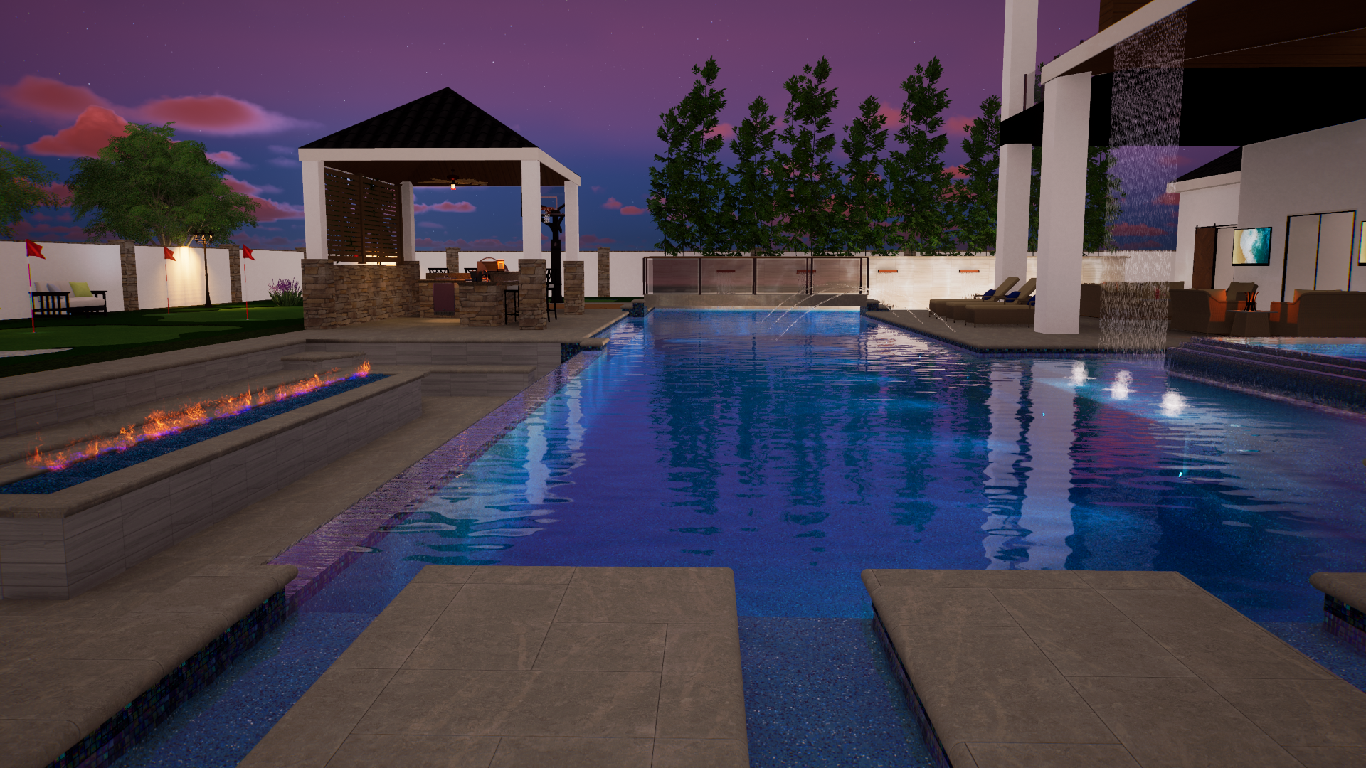 Luxury Swimming Pool Design