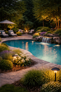Pool Landscape Lighting Ideas