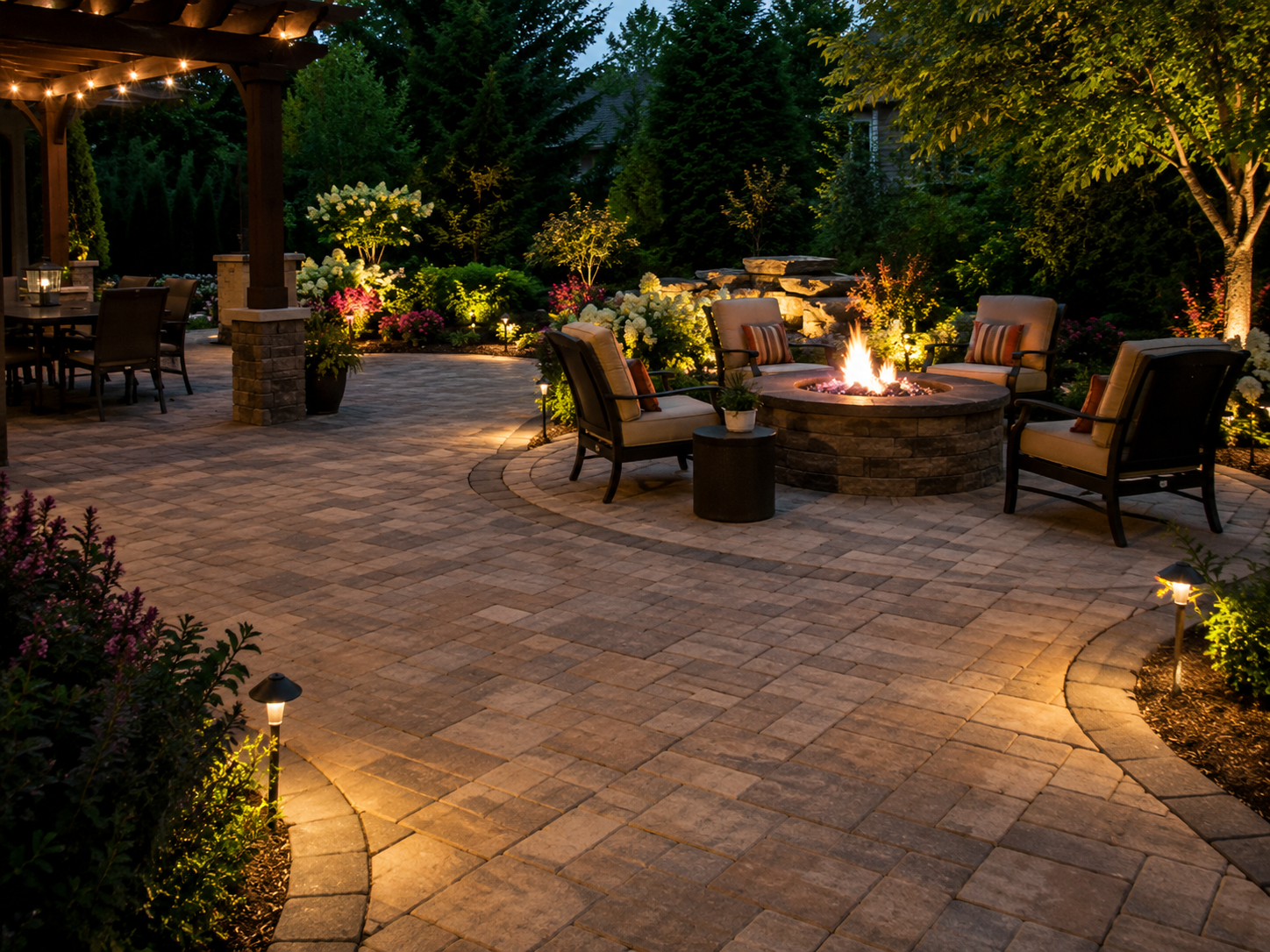 Paver Decking Photo
