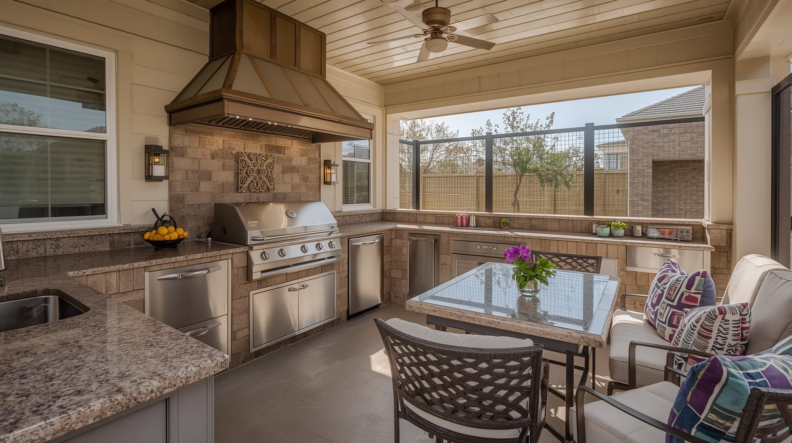 Outdoor Kitchen Layout Tips